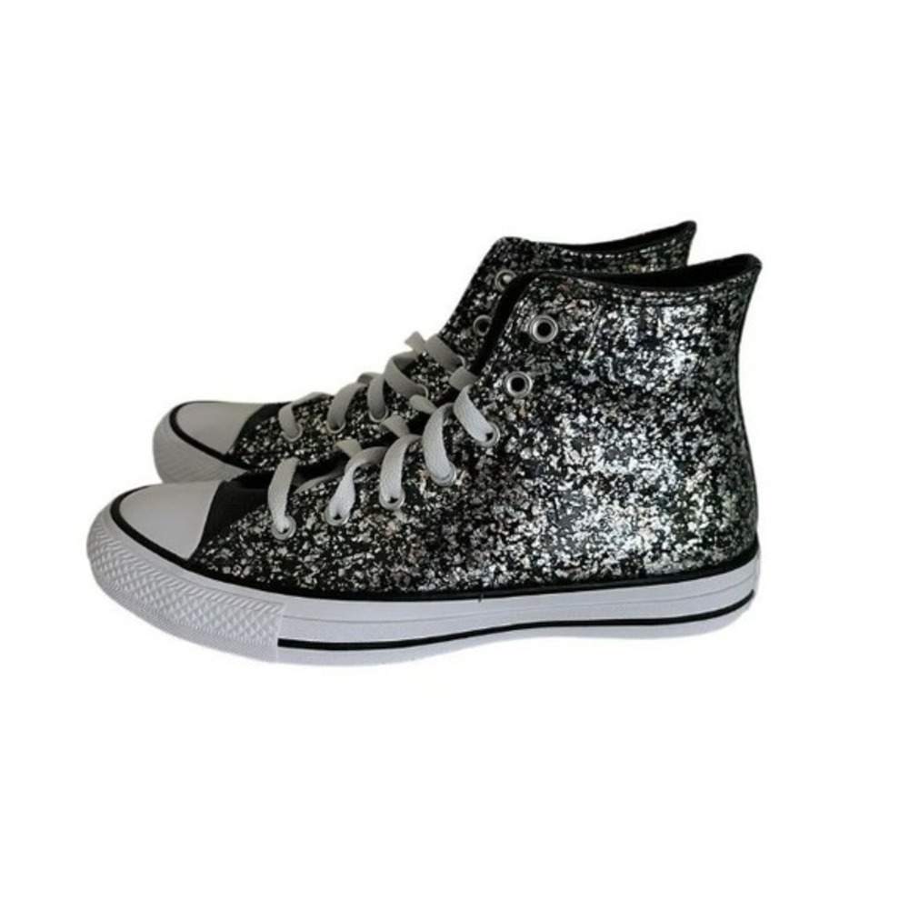 Converse Big Girls Chuck Taylor All Star Glitter Casual Sneakers Size 6